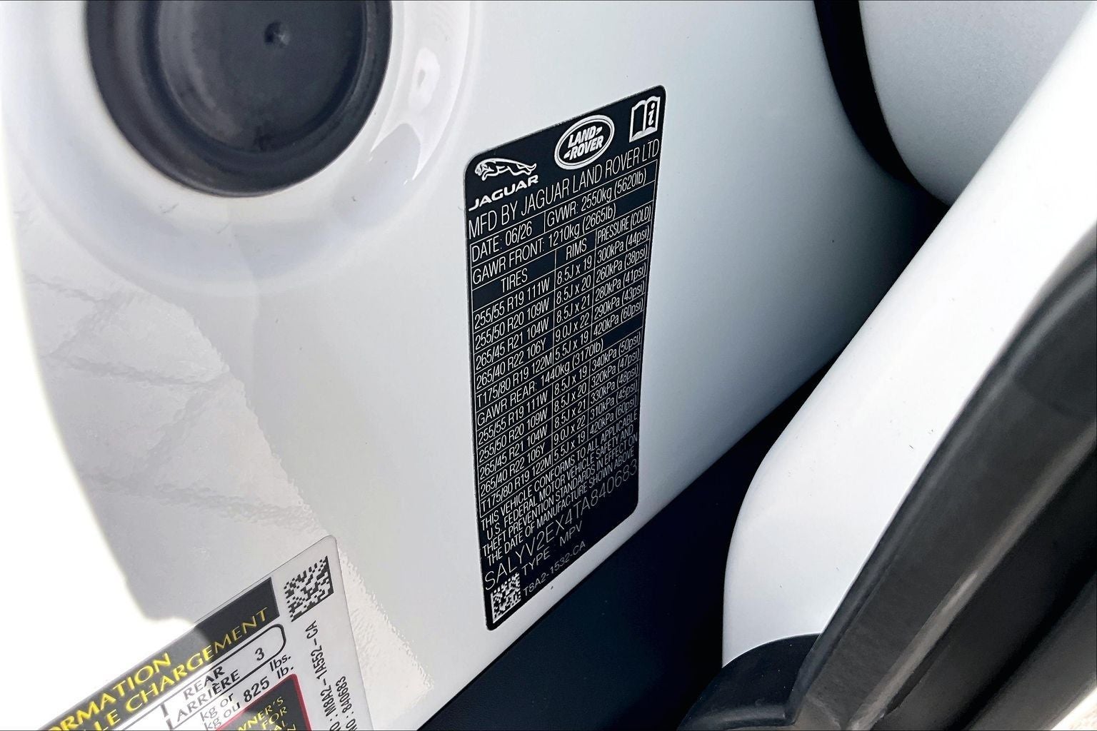 2026 Land Rover Range Rover Velar P250 Base