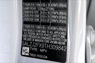 2026 Land Rover Range Rover Evoque S