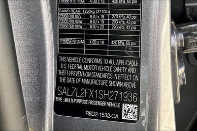 2025 Land Rover Range Rover Evoque Dynamic