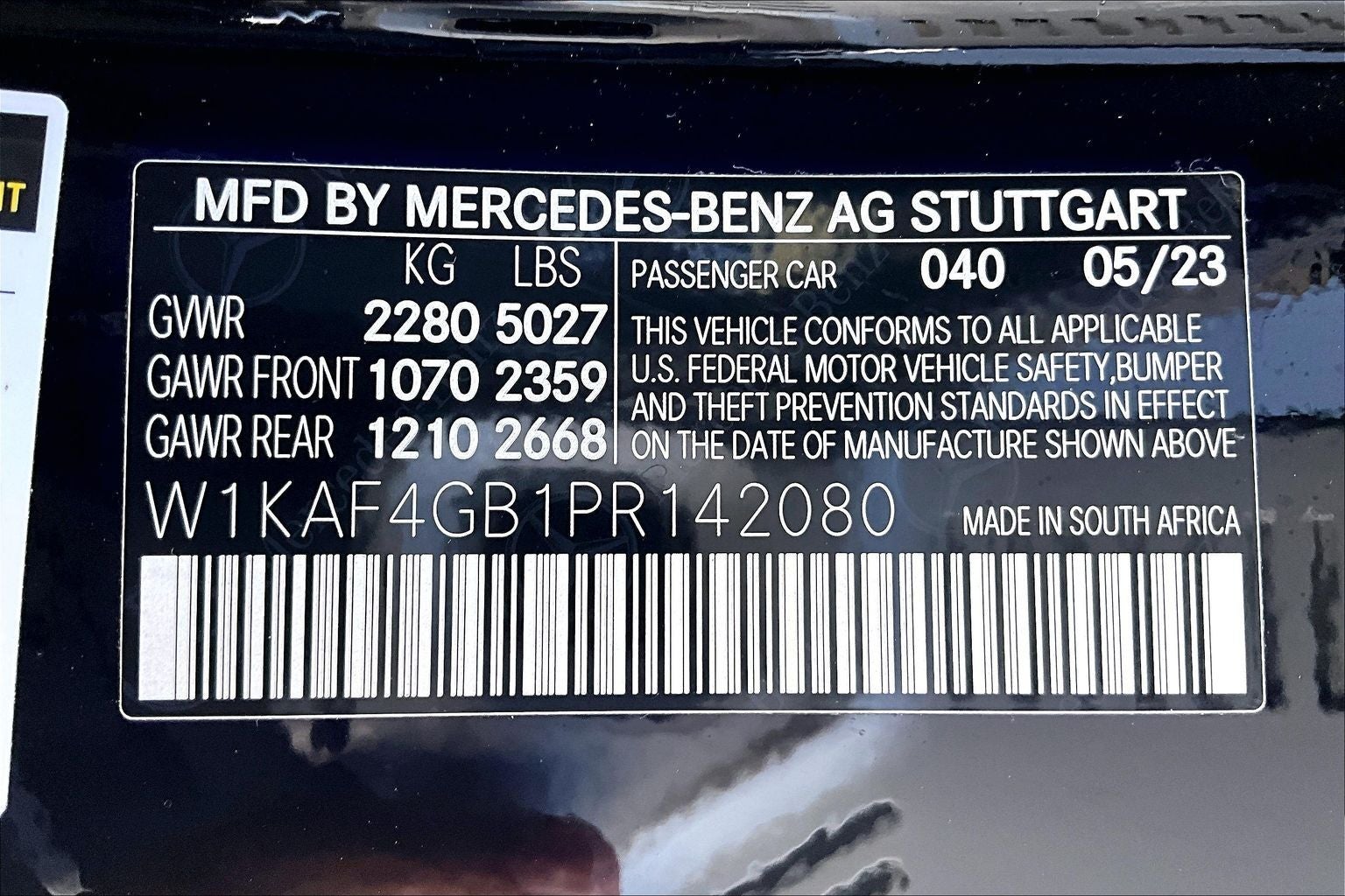 2023 Mercedes-Benz C-Class C 300