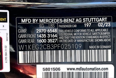 2023 Mercedes-Benz EQE 500 Sedan 4MATIC®