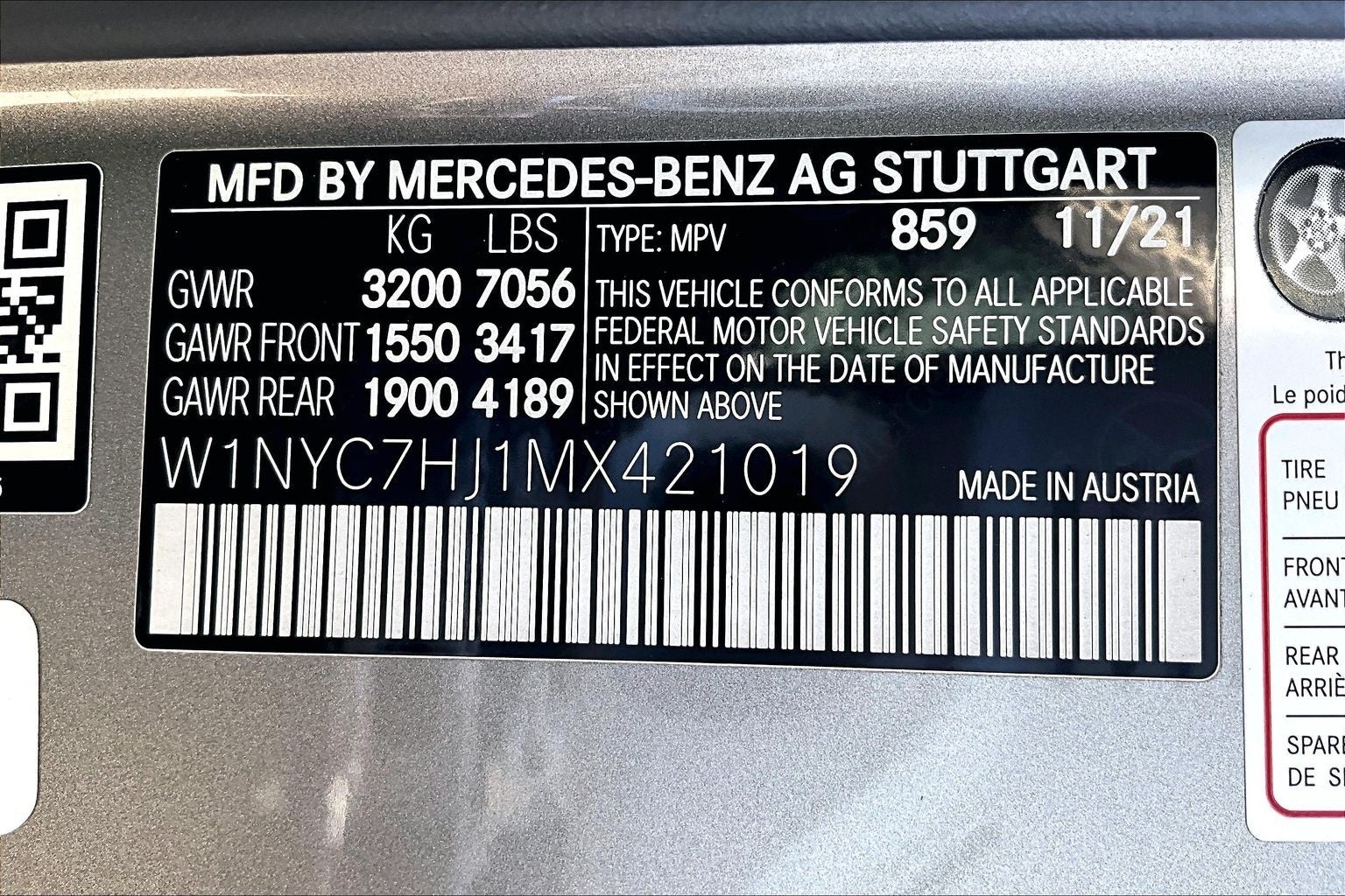 2021 Mercedes-Benz G-Class G 63 AMG® 4MATIC®