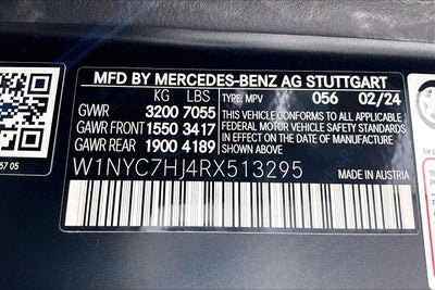2024 Mercedes-Benz G-Class G 63 AMG® 4MATIC®