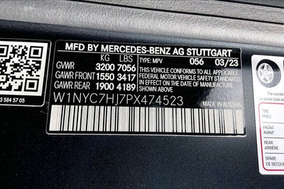2023 Mercedes-Benz G-Class G 63 AMG® 4MATIC®