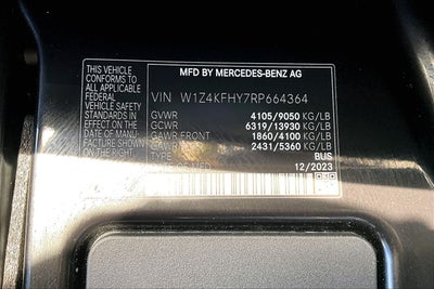 2024 Mercedes-Benz Sprinter 2500 Passenger 144 WB