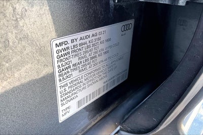 2021 Audi SQ7 Premium Plus quattro