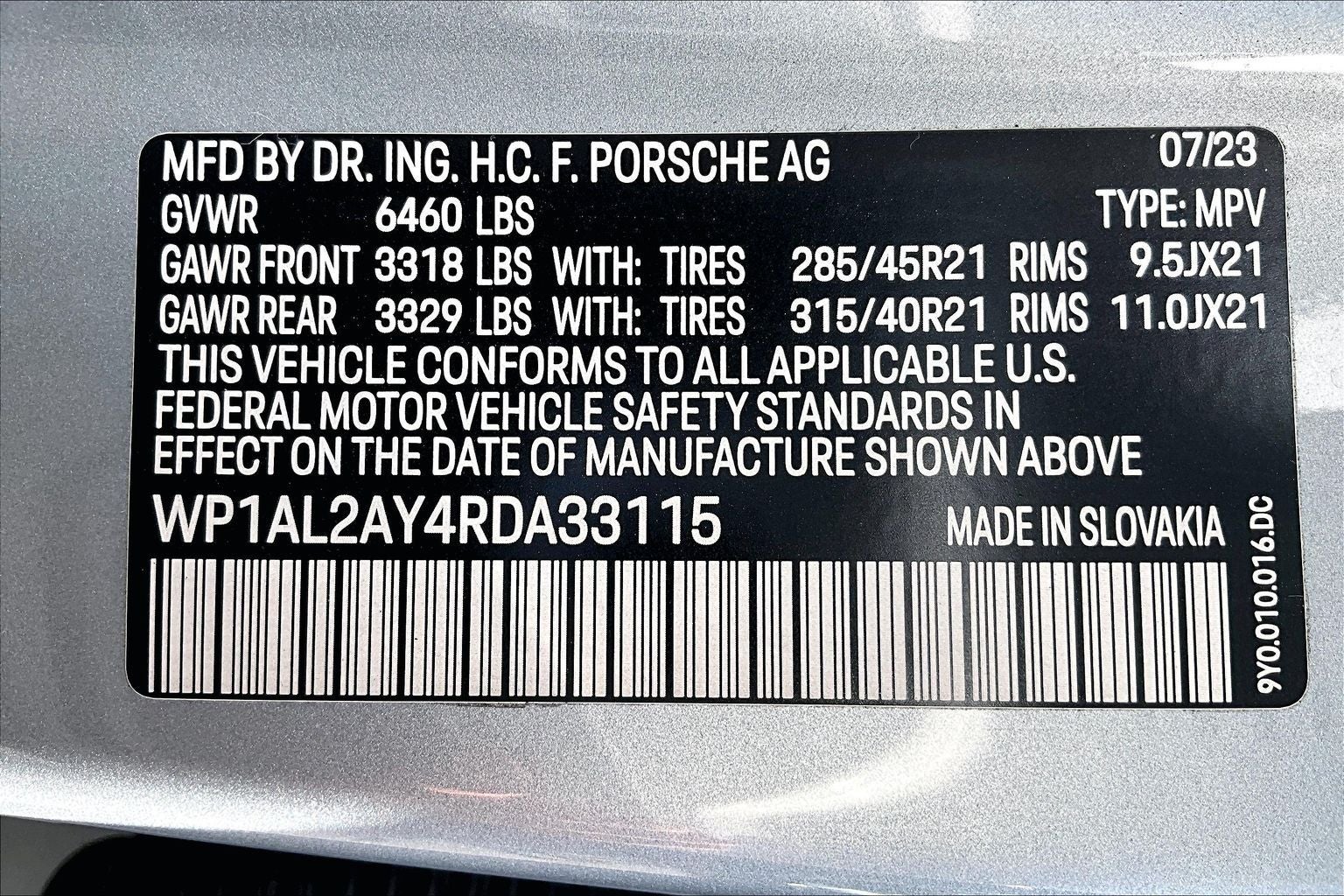 2024 Porsche Cayenne S