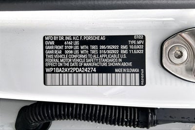 2023 Porsche Cayenne Coupe Platinum Edition