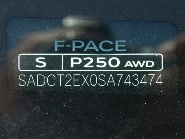2025 Jaguar F-PACE P250 R-Dynamic S