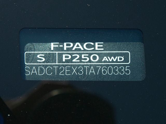 2026 Jaguar F-PACE P250 R-Dynamic S