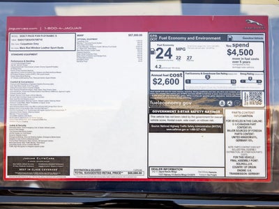 2026 Jaguar F-PACE P250 R-Dynamic S