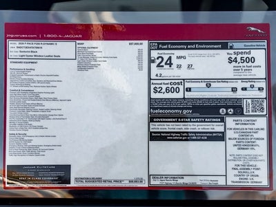 2026 Jaguar F-PACE P250 R-Dynamic S R- Dynamic S