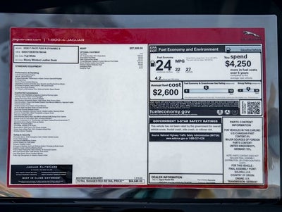 2026 Jaguar F-PACE P250 R-Dynamic S R-Dynamic S