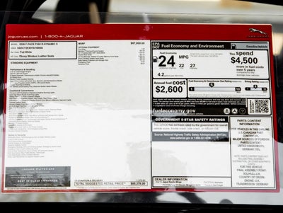 2026 Jaguar F-PACE P250 R-Dynamic S