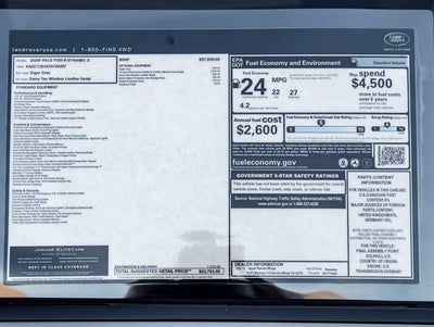 2026 Jaguar F-PACE P250 R-Dynamic S