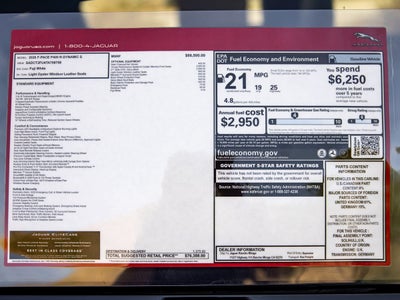 2026 Jaguar F-PACE P400 R-Dynamic S