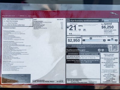 2026 Jaguar F-PACE P400 R-Dynamic S