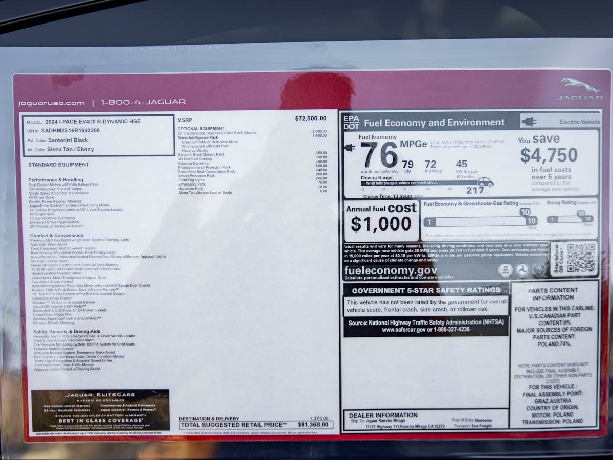 2024 Jaguar I-PACE HSE