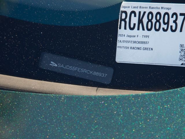 2024 Jaguar F-TYPE P575 R75 Final Edition