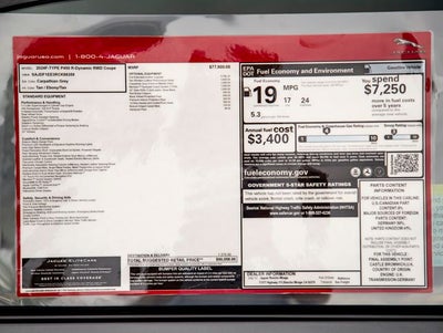 2024 Jaguar F-TYPE P450 R-Dynamic