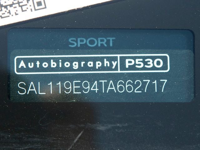 2026 Land Rover Range Rover Sport Autobiography