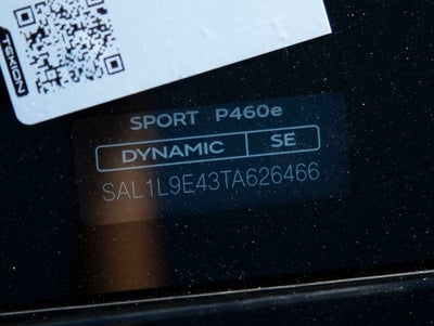 2026 Land Rover Range Rover Sport Plug-in Hybrid Dynamic SE