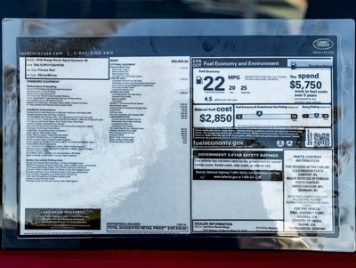 2026 Land Rover Range Rover Sport Dynamic SE