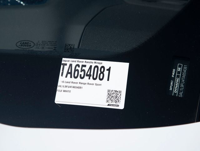 2026 Land Rover Range Rover Sport Dynamic SE