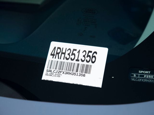 2024 Land Rover Discovery Sport S