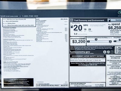 2024 Land Rover Discovery Sport SE