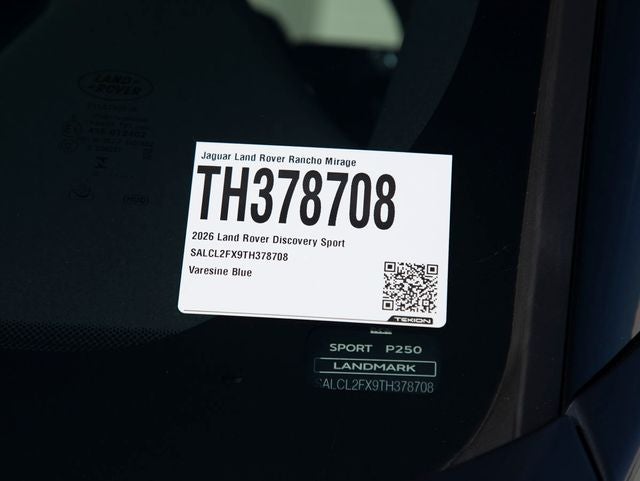 2026 Land Rover Discovery Sport Landmark