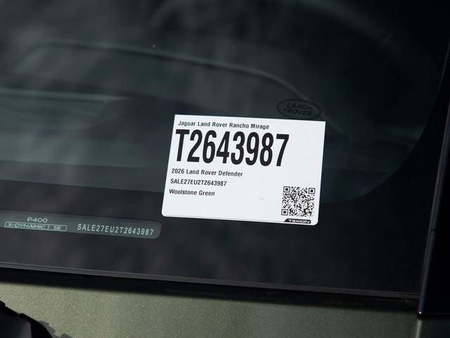 2026 Land Rover Defender 110 X-Dynamic SE