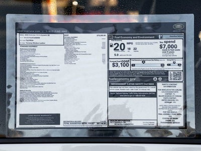 2026 Land Rover Defender 110 X-Dynamic SE