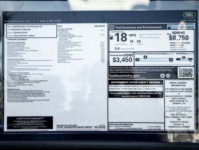 2026 Land Rover Defender 130 X-Dynamic SE