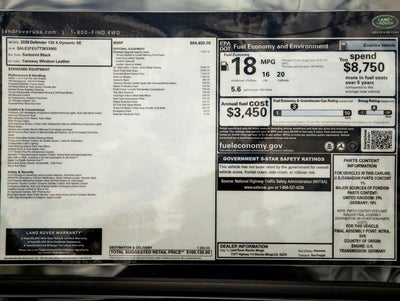 2026 Land Rover Defender 130 X-Dynamic SE