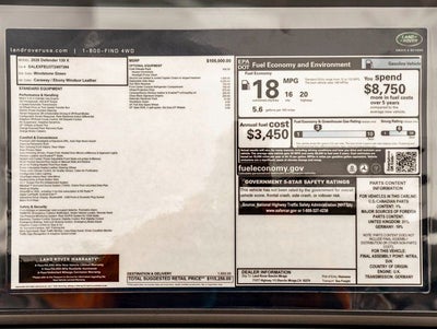 2026 Land Rover Defender 130 X