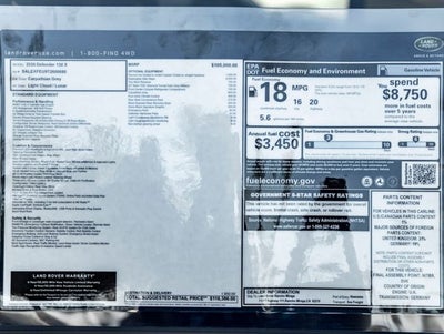2026 Land Rover Defender 130 X