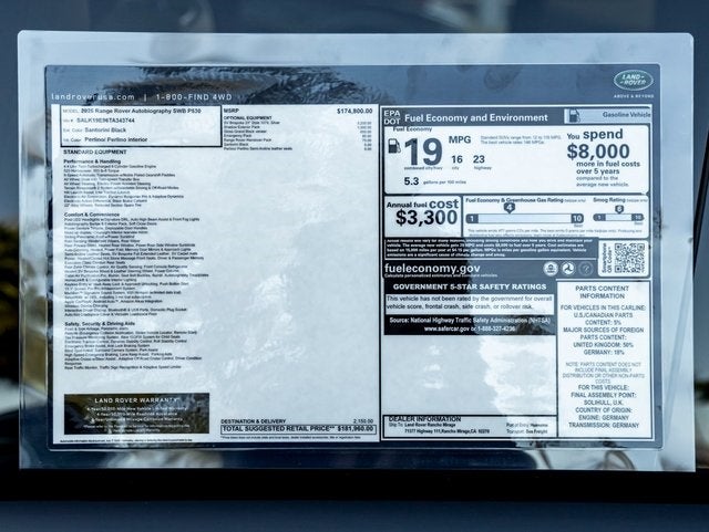 2026 Land Rover Range Rover Autobiography