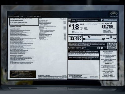 2026 Land Rover Range Rover SE LWB