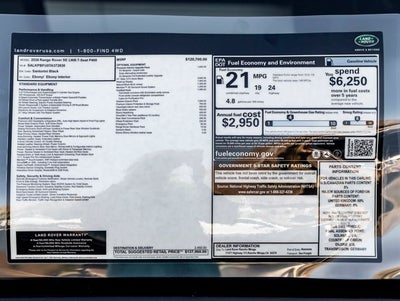 2026 Land Rover Range Rover SE LWB