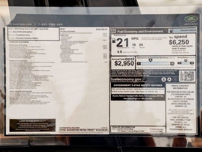 2026 Land Rover Range Rover SE LWB