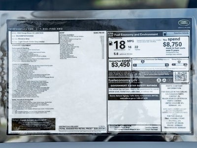 2026 Land Rover Range Rover SV LWB