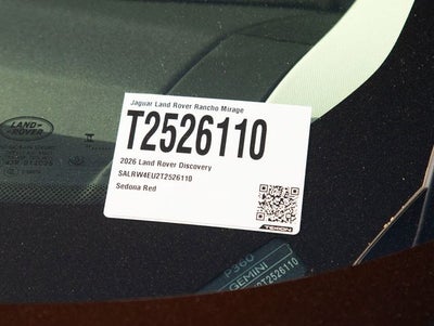 2026 Land Rover Discovery Gemini Edition