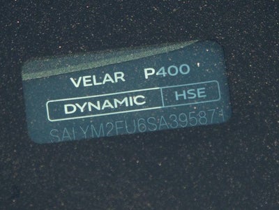 2025 Land Rover Range Rover Velar Dynamic HSE