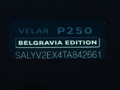 2026 Land Rover Range Rover Velar P250 Base
