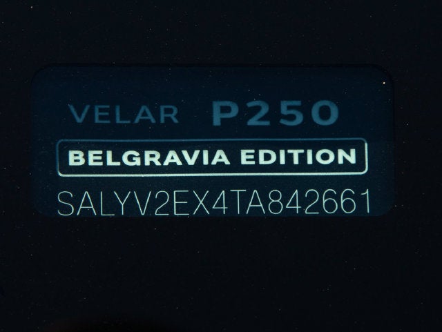 2026 Land Rover Range Rover Velar P250 Base