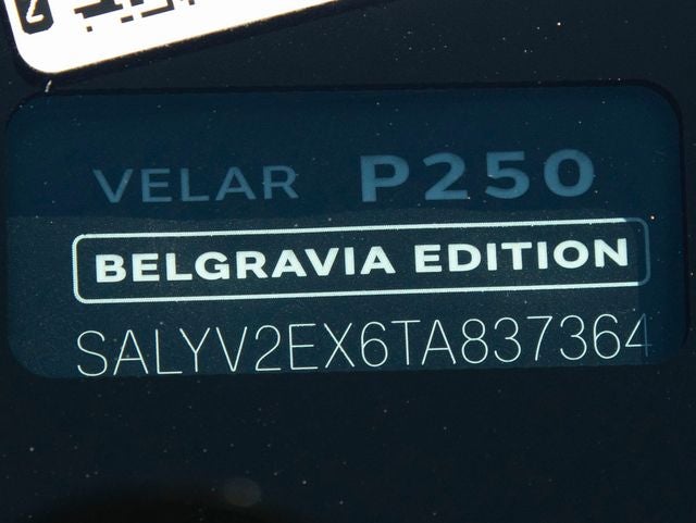 2026 Land Rover Range Rover Velar P250 Base