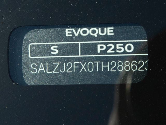 2026 Land Rover Range Rover Evoque S