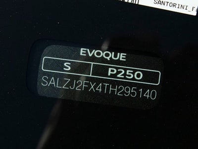 2026 Land Rover Range Rover Evoque S
