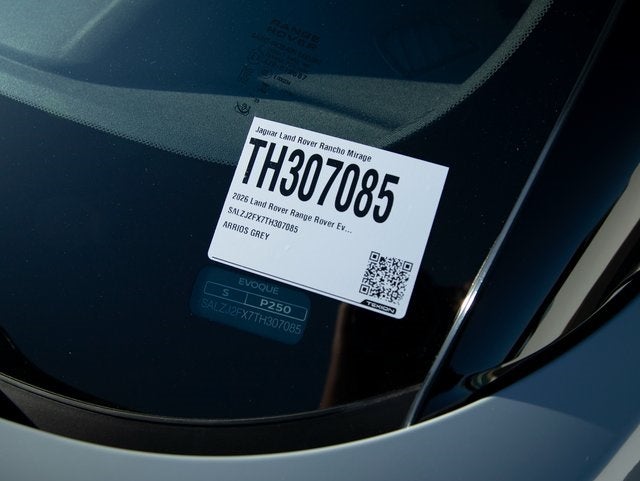 2026 Land Rover Range Rover Evoque S